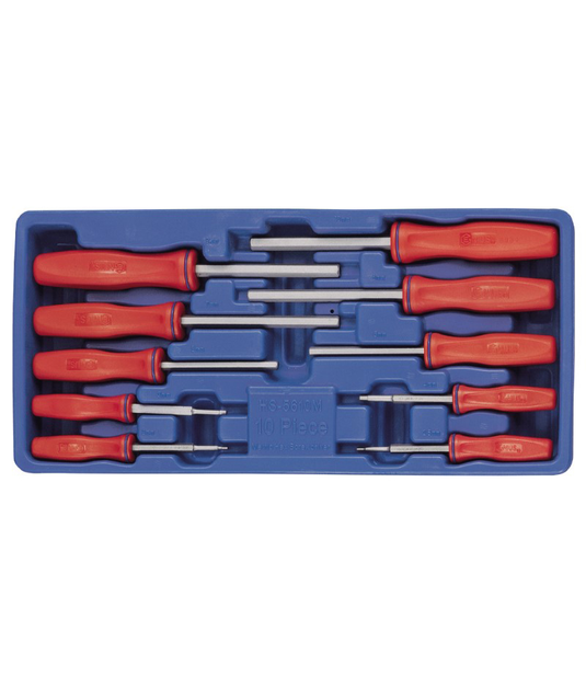 10PC METRIC HEX SCREWDRIVER ME