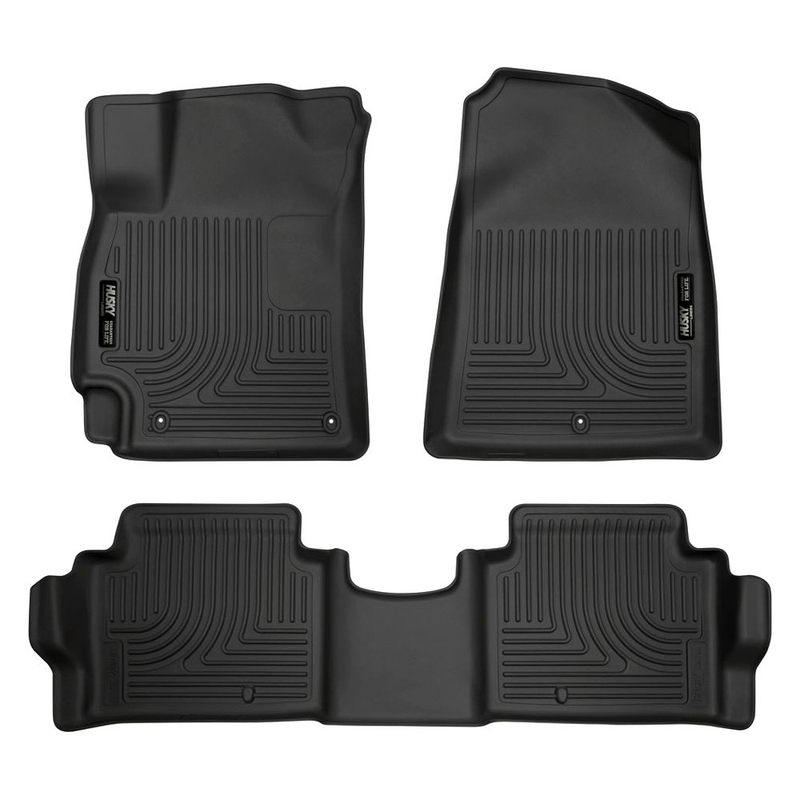 Load image into Gallery viewer, Husky Liners® • 98871 • WeatherBeater • Floor Liners • Black • First &amp; Second Row - RACKTRENDZ
