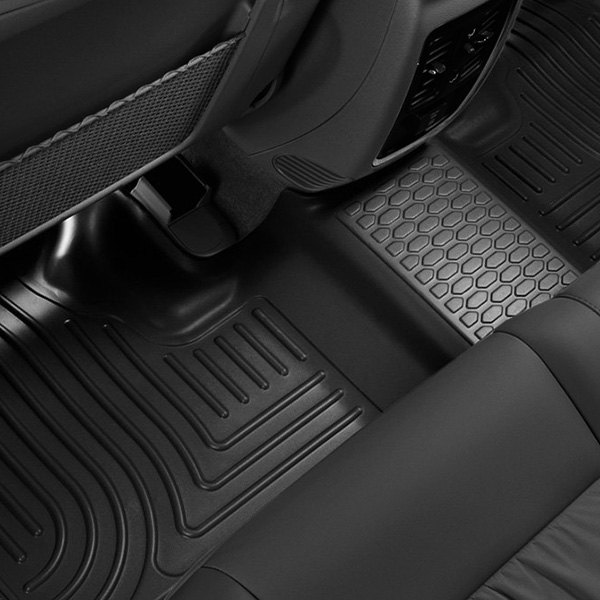 Load image into Gallery viewer, Husky Liners® • 99671 • WeatherBeater • Floor Liners • Black • First &amp; Second Row - RACKTRENDZ
