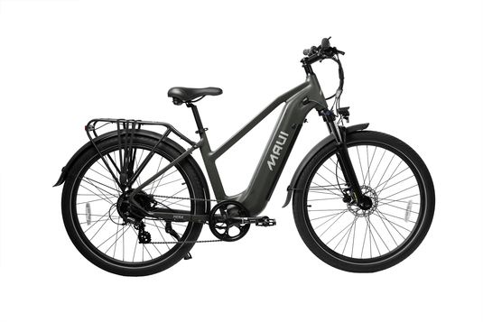 Maui MBCT02GRN - Vélo de ville électrique 500w vert