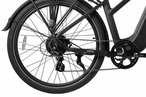 Maui MBCT02BLK - Vélo de ville électrique 500w noir