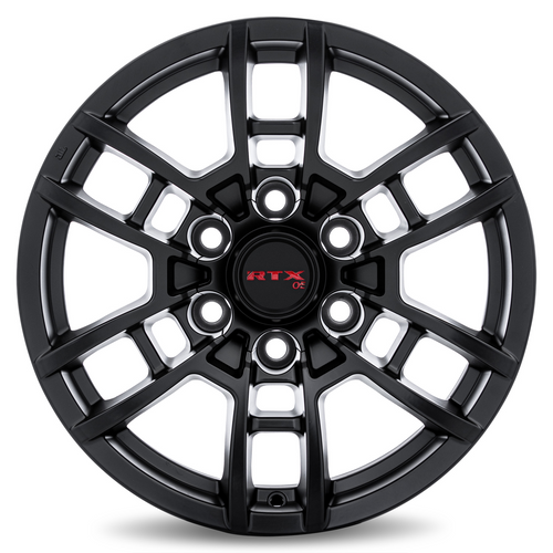 RTX® (OE) • 163701 • Hilux • Satin Black • 17x8 6x139.7 ET5 CB106.1