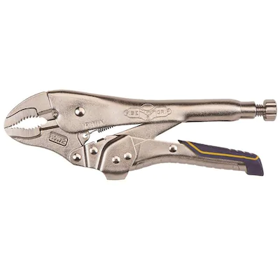 Irwin IRHT82578 - 10" Curved Jaw Locking Pliers with Cutting Feature - RACKTRENDZ
