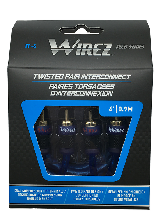 Wirez IT-6 2 Channel Interconnect - 6ft - RACKTRENDZ