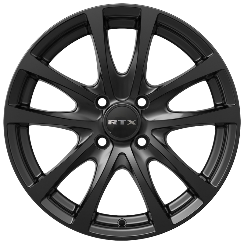 Chargez l&#39;image dans la visionneuse de la galerie, RTX® • 083505 • IX002 • Gloss Black • 15x6.5 4x100 ET40 CB73.1
