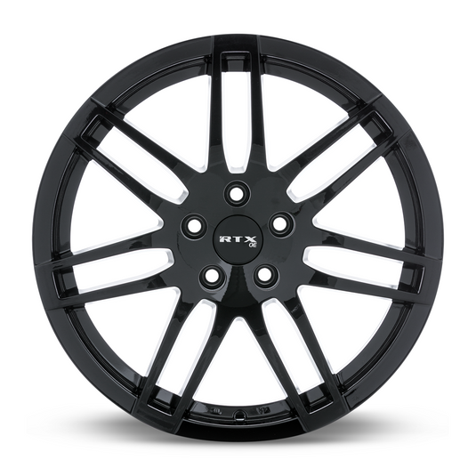 RTX® (OE) • 082889 • Ingolstadt • Gloss Black • 18x8 5x112 ET35 CB66.6