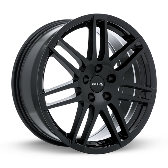 RTX® (OE) • 082889 • Ingolstadt • Gloss Black • 18x8 5x112 ET35 CB66.6