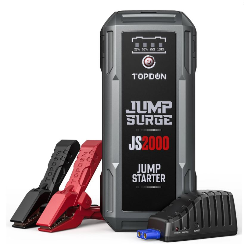 Load image into Gallery viewer, Topdon JS2000 - 2000 Peak Amp Jump-Starter and power bank - RACKTRENDZ
