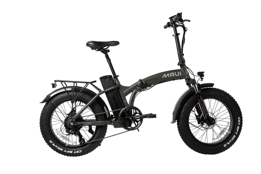 Maui MBFB01GRN - Vélo électrique pliant 500w vert