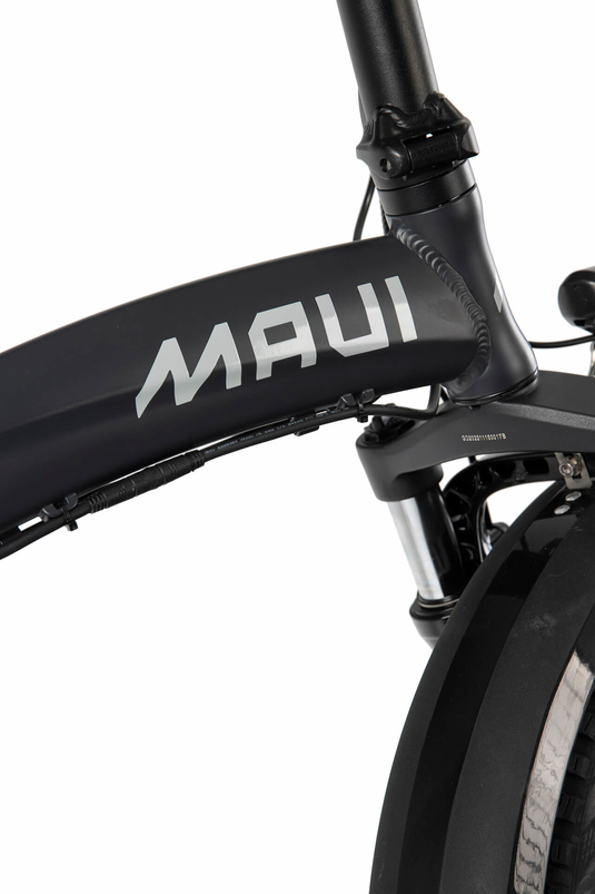 Maui MBFB01BLK - Vélo électrique pliant 500w noir