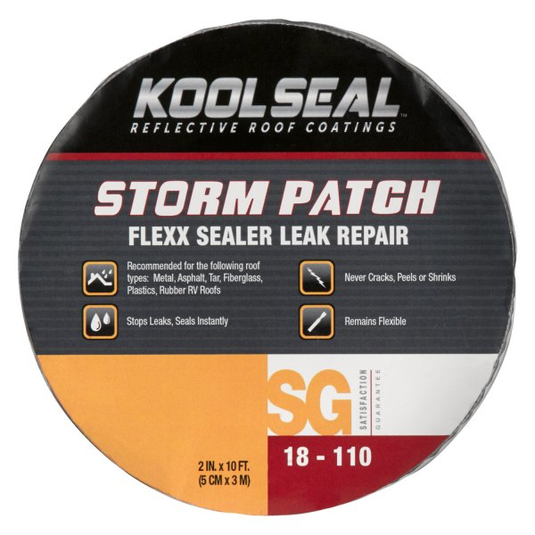 Kool Seal KS0018110-99 - Storm Patch™ 10' x 2" Flexx Sealer Instant Leak Repair Tape (1 Roll) - RACKTRENDZ