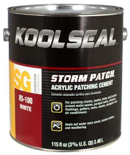 Kool Seal KS0085100-16 - Acrylic Instant Roof Patching Cement - White - RACKTRENDZ