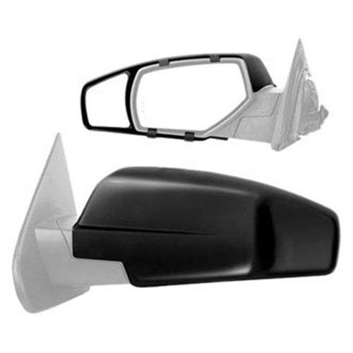 K-Source 80910 - (Pair) Snap N Zap Towing Mirror for Silverado/Sierra 1500 14-19 - RACKTRENDZ