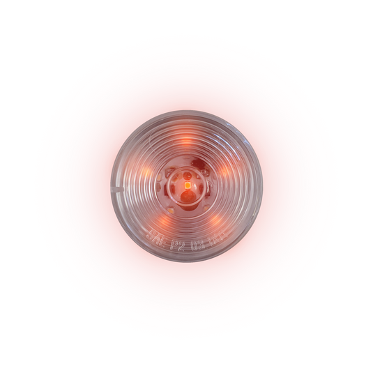 Uni-Bond LED2000C-6R - 2″ Round LED Marker Lamp – 6 Diodes Red - RACKTRENDZ