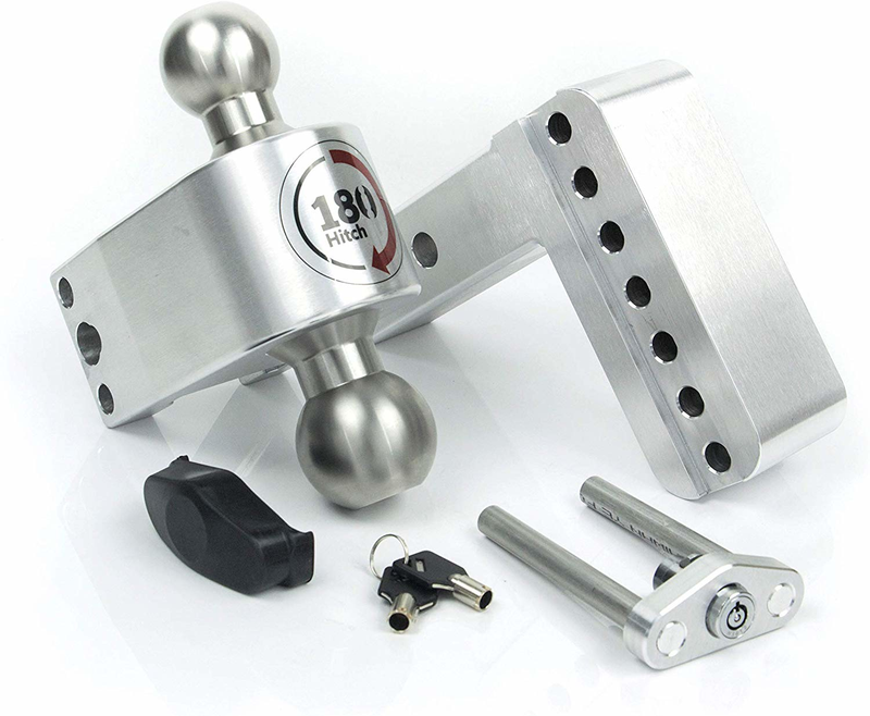 Load image into Gallery viewer, Weigh Safe LTB4-2 - Turnover Ball 4&quot; Drop Hitch with 2&quot; Shank - RACKTRENDZ
