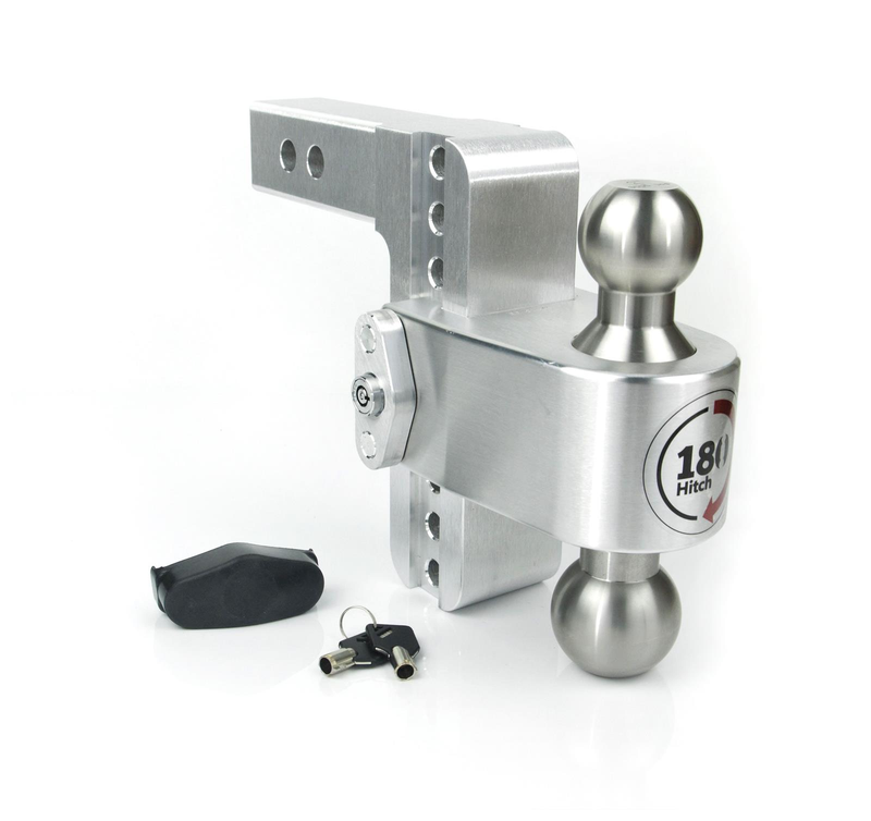 Load image into Gallery viewer, Weigh Safe LTB6-2 - Turnover Ball 6&quot; Drop Hitch with 2&quot; Shank - RACKTRENDZ

