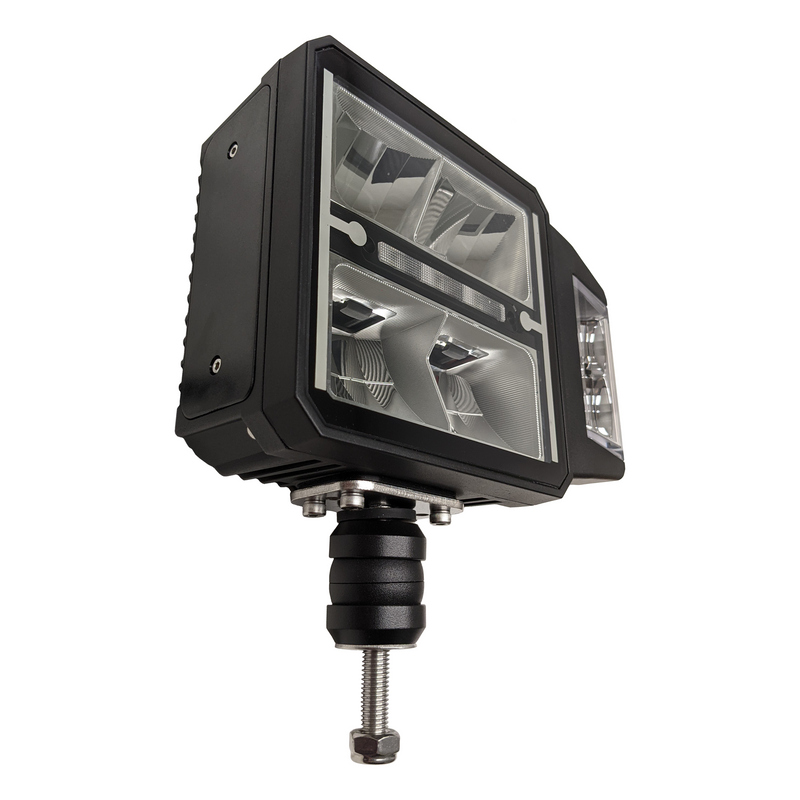Load image into Gallery viewer, HEATED LENS LED SNOW PLOW LIGHT W/AUTO ON/OFF TEMP SENSOR - RACKTRENDZ
