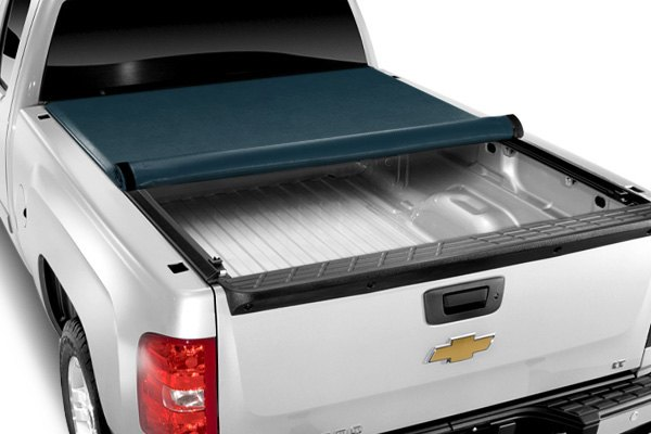 Load image into Gallery viewer, Truxedo® • 571101 • Lo Pro QT® • Soft Roll Up Tonneau Cover • Chevrolet Silverado 3500 HD 14-14 6&#39;6&quot; - RACKTRENDZ
