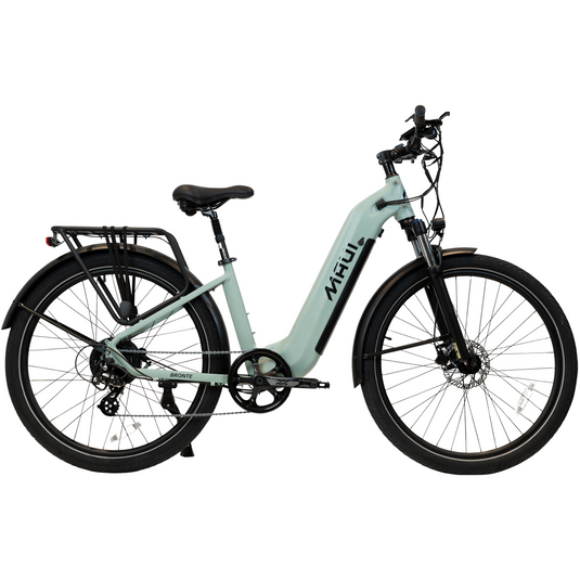 Maui MBCT01SAG - Vélo électrique de ville à assistance électrique BRONTE 500w Sage Green