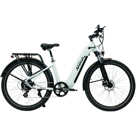 Maui MBCT03WHT - Vélo Électrique de Ville Step-Thru BRONTE 2024 500W Blanc