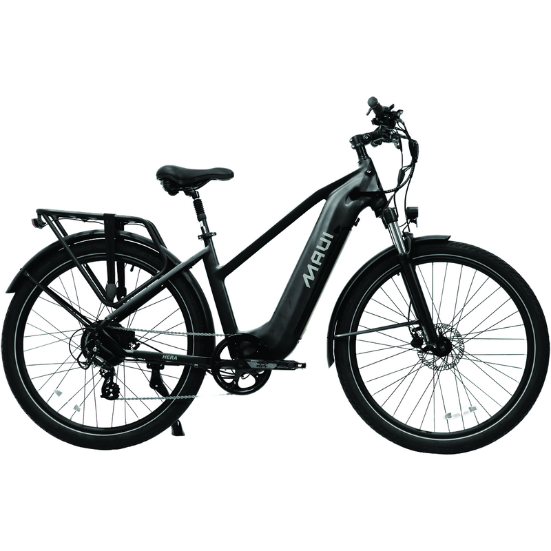 Load image into Gallery viewer, Maui MBCT04BLK - Electric City Bike HERA 2024 Black 500W
