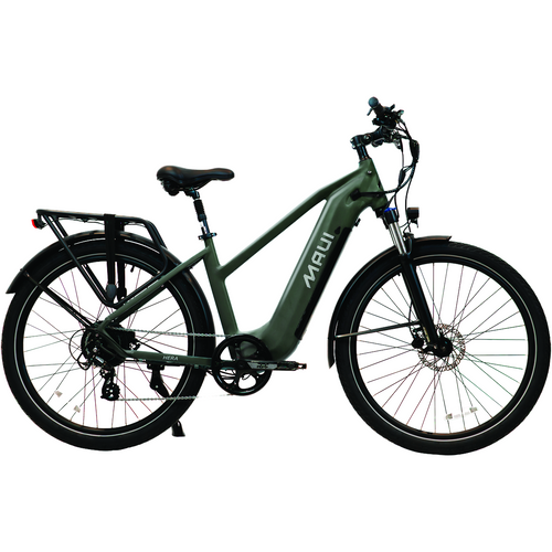 Maui MBCT04GRN - Vélo de ville électrique HERA 2024 Vert 500W