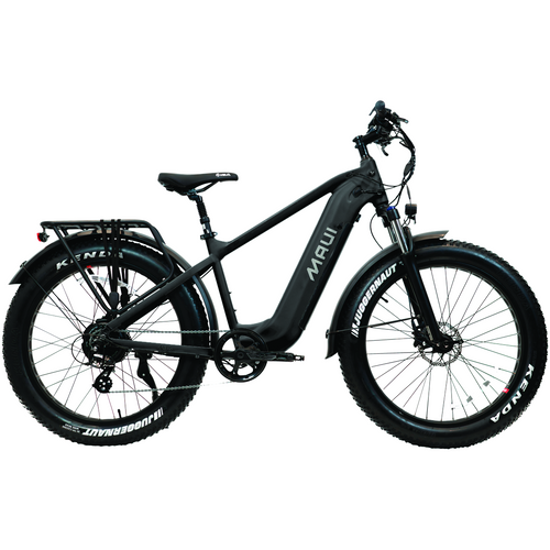 Maui MBFT02BLK - Vélo Fat Bike Électrique HERA 2024 500W Noir