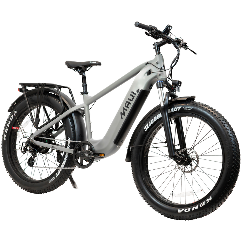 Chargez l&#39;image dans la visionneuse de la galerie, Maui MBFT02GRA - Vélo Fat Bike Électrique HERA 2024 500W Gris
