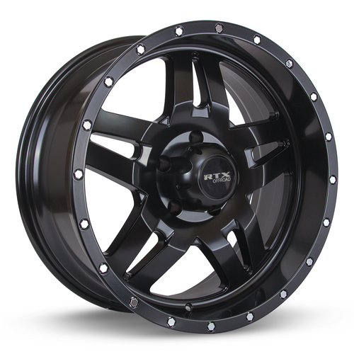 RTX® (Offroad) • 081703 • Mesa • Satin Black • 17x9 6x139.7 ET10 CB106.1