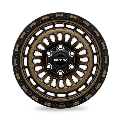 RTX® (Offroad) • 083101 • Moab • Bronze avec rebord noir satiné • 18x9 5x127 ET-15 CB71.5