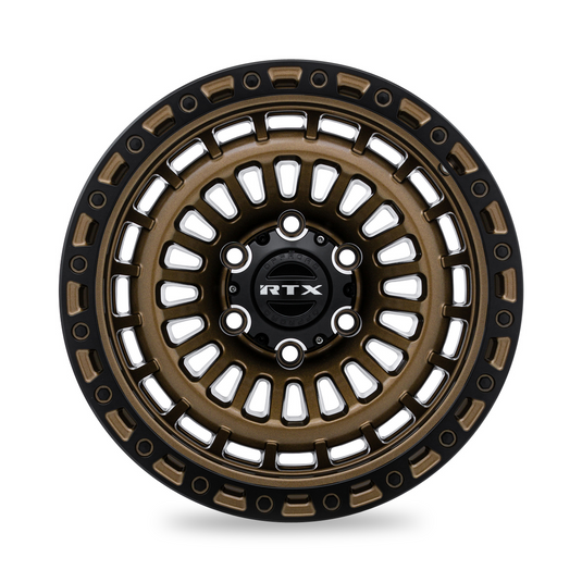 RTX® (Offroad) • 083100 • Moab • Bronze avec rebord noir satiné • 18x9 6x135 ET0 CB87.1