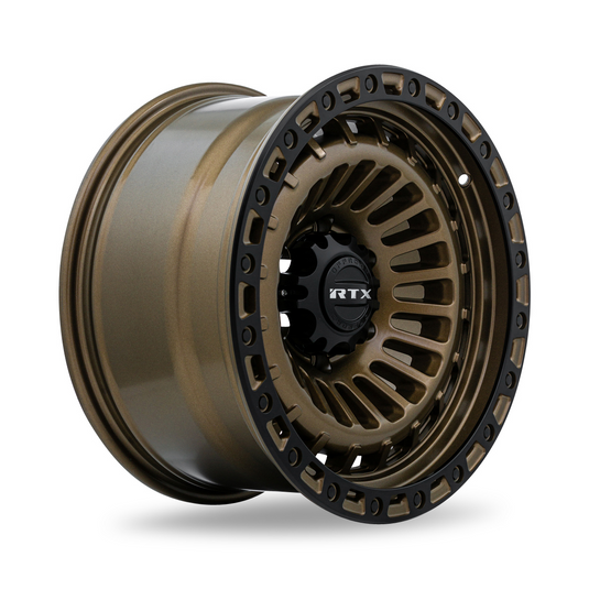 RTX® (Offroad) • 083101 • Moab • Bronze avec rebord noir satiné • 18x9 5x127 ET-15 CB71.5