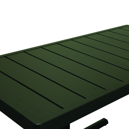 MOSS MOSS-HN001N - Black Balcony 5pcs set, compact/nestable aluminum frame and textilene seats