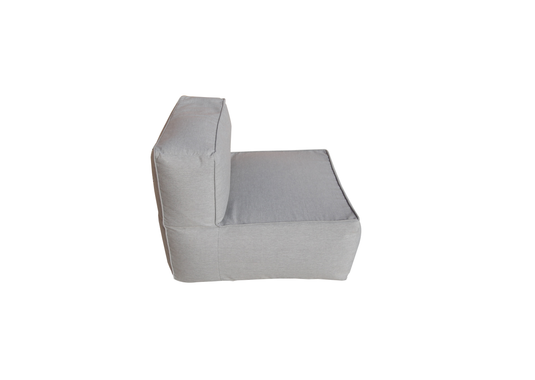 MOSS MOSS-MN001GP - Modular 5mcx Pale Grey olefin, polystyrene bead bag / (BOX 1/2)