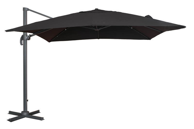 Load image into Gallery viewer, MOSS MOSS-T1203N - 11&#39; Black Square Hanging Umbrella
