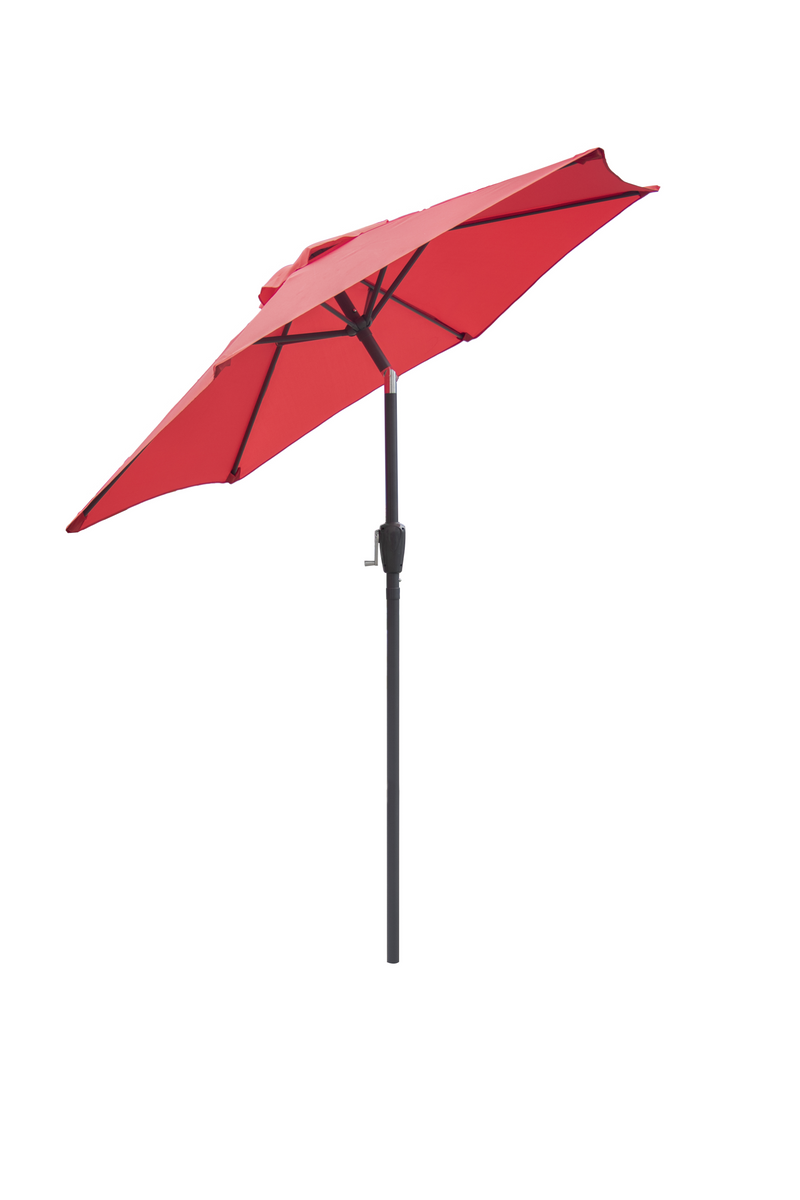 Chargez l&#39;image dans la visionneuse de la galerie, 7&#39; Tilting market umbrella, w/out base, cover included RED
