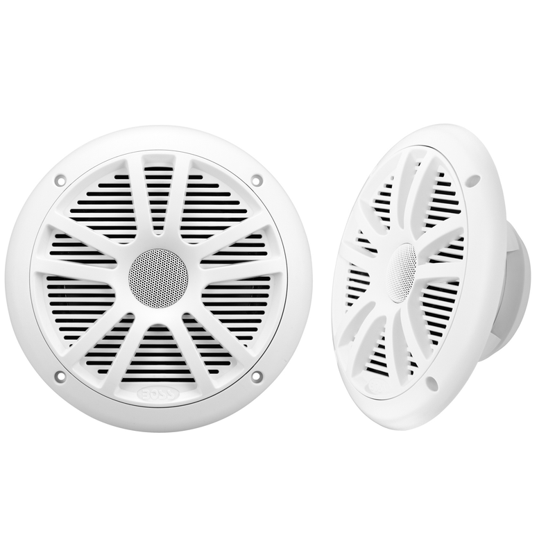Load image into Gallery viewer, Boss MR6W - 6.5&quot; Dual Cone 180W Marine Full Range Speakers. (Sold in Pairs) - RACKTRENDZ
