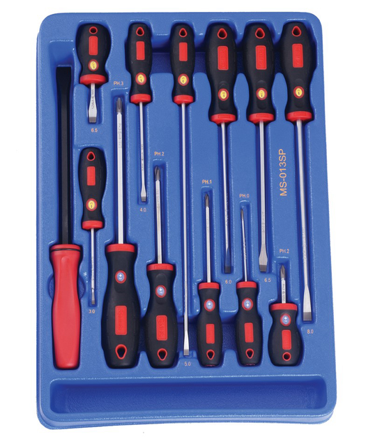 13 PCES SLOTTED & PHLIPS SCREW