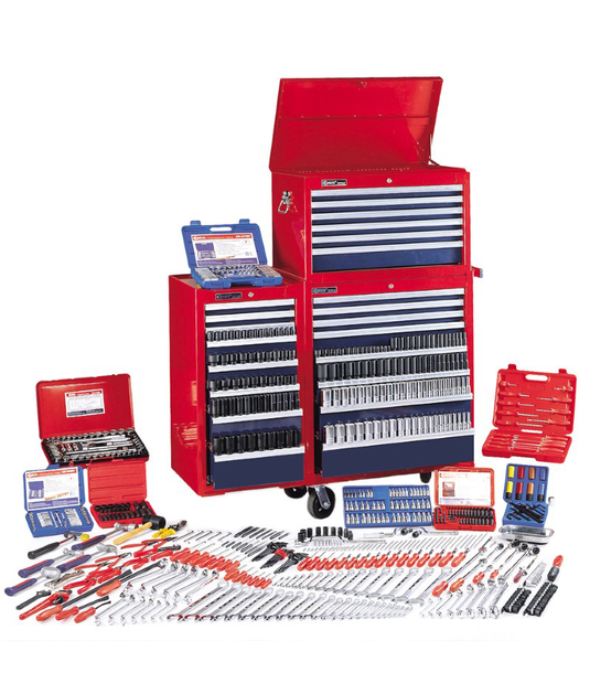 Genius MS-771 - 771 Piece 1/4″, 3/8″ & 1/2″ Dr. Metric & SAE Ultimate Tool Set (TOOLS ONLY)