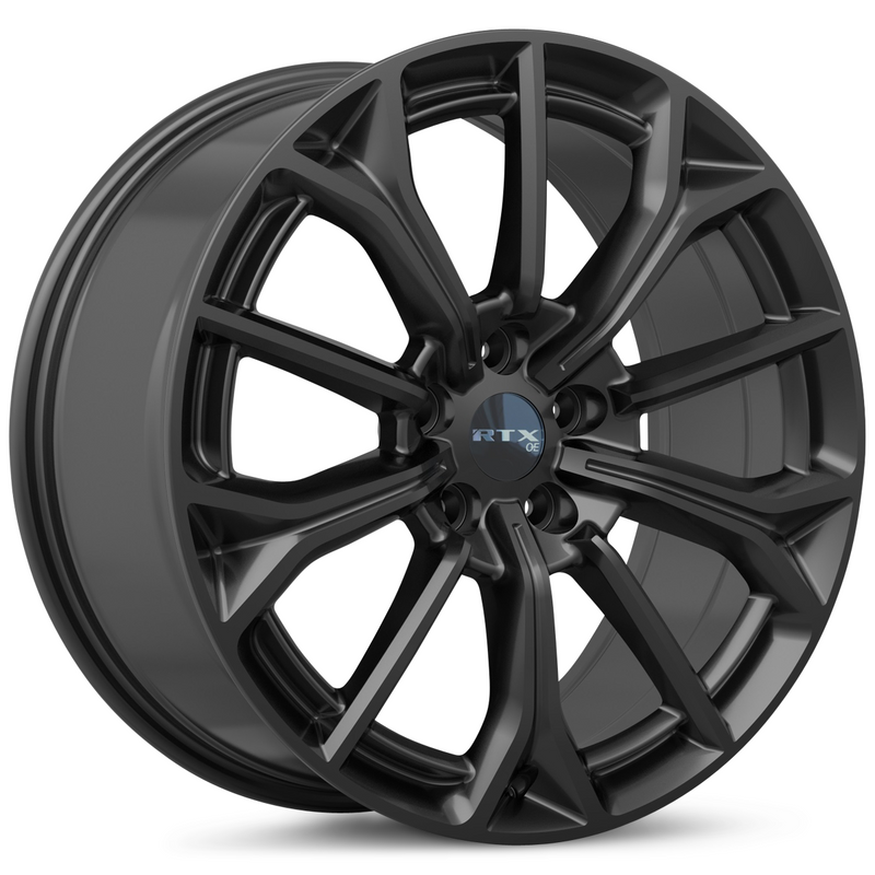 Chargez l&#39;image dans la visionneuse de la galerie, RTX® (OE) • 083344 • MZ01 • Gloss Black • 19x8.5 5x114.3 ET45 CB67.1

