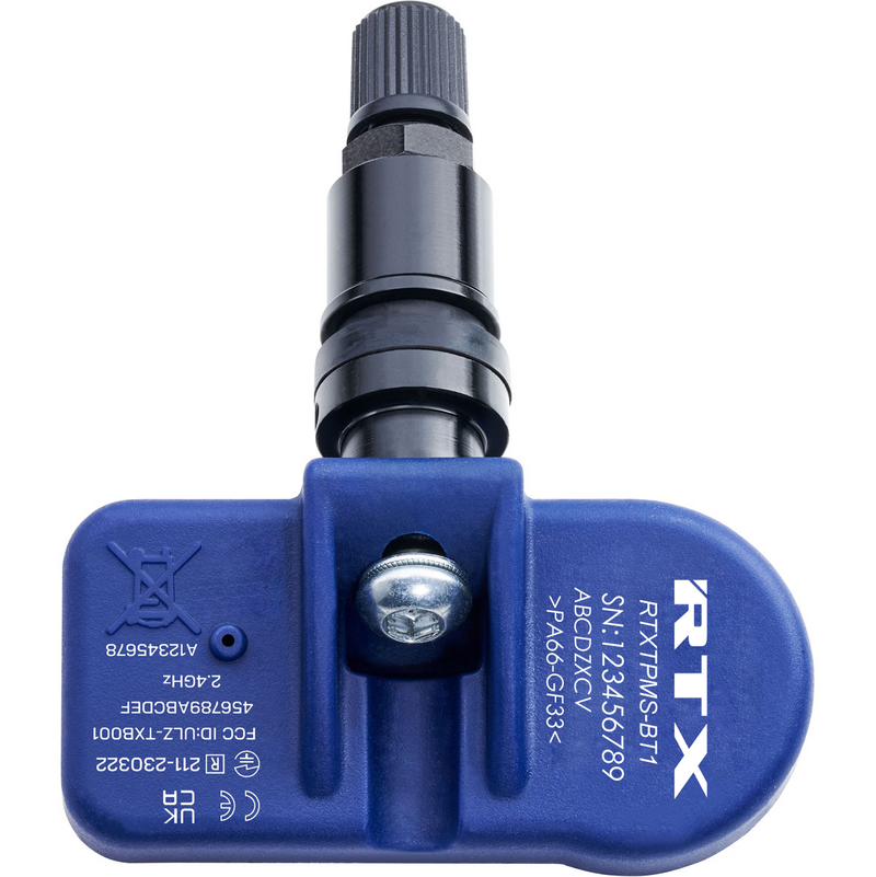 Load image into Gallery viewer, RTX RTXTPMS-BT1 - (1) Bluetooth TPMS Valve 2.4GHZ Aluminum Black
