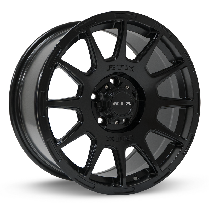 Load image into Gallery viewer, RTX® (RTX) • 082821 • Mini Baja • Satin Black • 17x8.5 5x114.3 ET35 CB73.1
