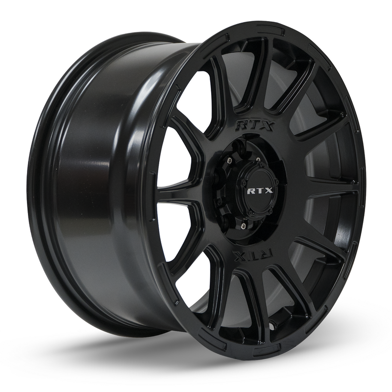 Load image into Gallery viewer, RTX® (RTX) • 083006 • Mini Baja • Satin Black • 17x8.5 5x108 ET38 CB63.4
