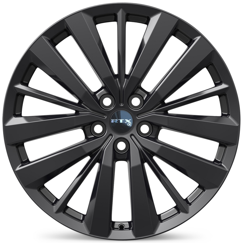 Chargez l&#39;image dans la visionneuse de la galerie, RTX® (OE) • 083499 • NI02 • Gloss Black • 18x8 5x114.3 ET35 CB66.1
