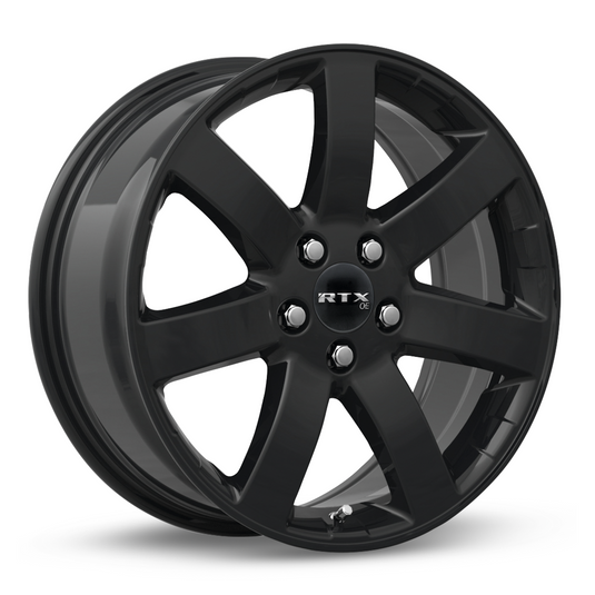 RTX® (OE) • 082838 • Nagano • Gloss Black • 17x7.5 5x114.3 ET45 CB64.1