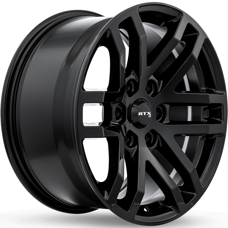 Load image into Gallery viewer, RTX® (OE) • 082875 • Oak • Gloss Black • 18x9 6x135 ET30 CB87.1
