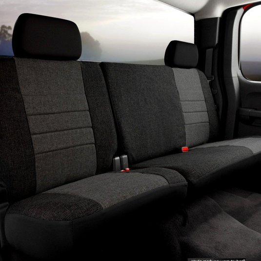 FIA® • OE32-67 CHARC • OE • Original equipment tweed custom fit truck seat covers. - RACKTRENDZ