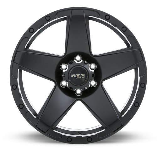 RTX® (Offroad) • 082387 • Outlaw • Satin Black • 20x9 5x139.7 ET0 CB78.1