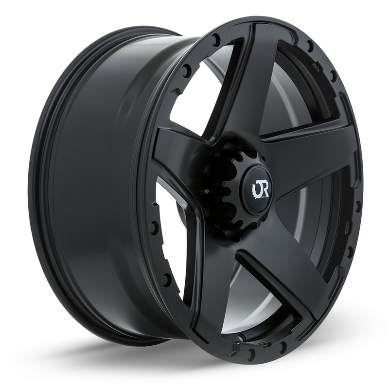 Load image into Gallery viewer, (4) OUTLAW 18X9 6-139.7 10P C106.1 SATIN BLACK - RACKTRENDZ
