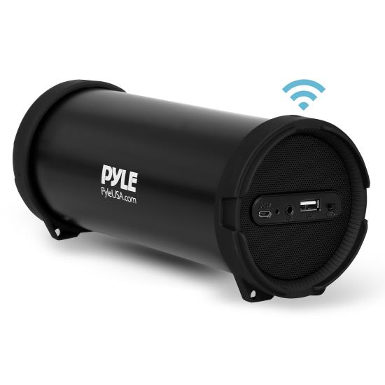Chargez l&#39;image dans la visionneuse de la galerie, Pyle PBMSPG6 - Portable Bluetooth Wireless BoomBox Stereo System, Built-in Rechargeable Battery, MP3/USB/FM Radio - RACKTRENDZ
